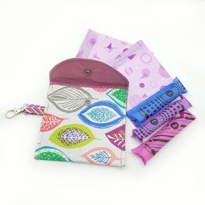 Sanitary bag tampon holder Privacy pouch Wallet